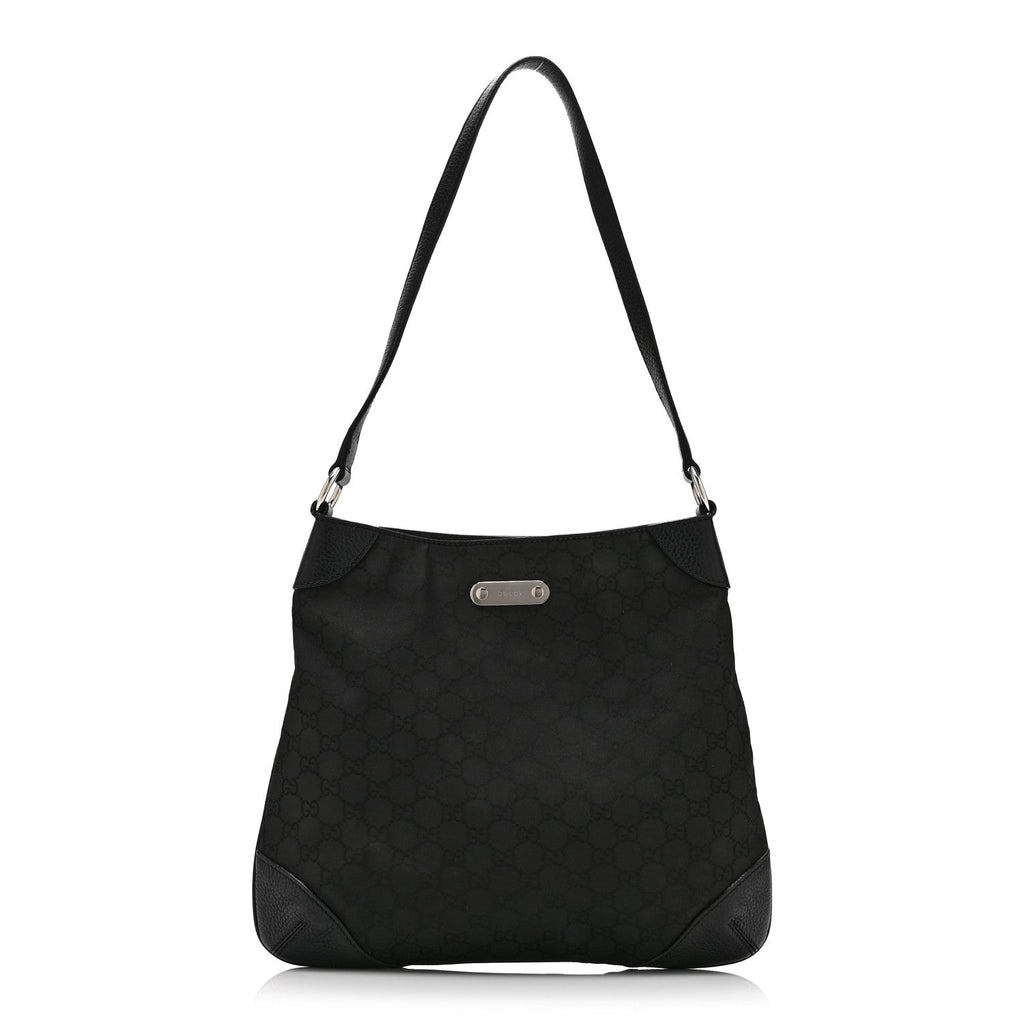 Monogram Shoulder Bag Black