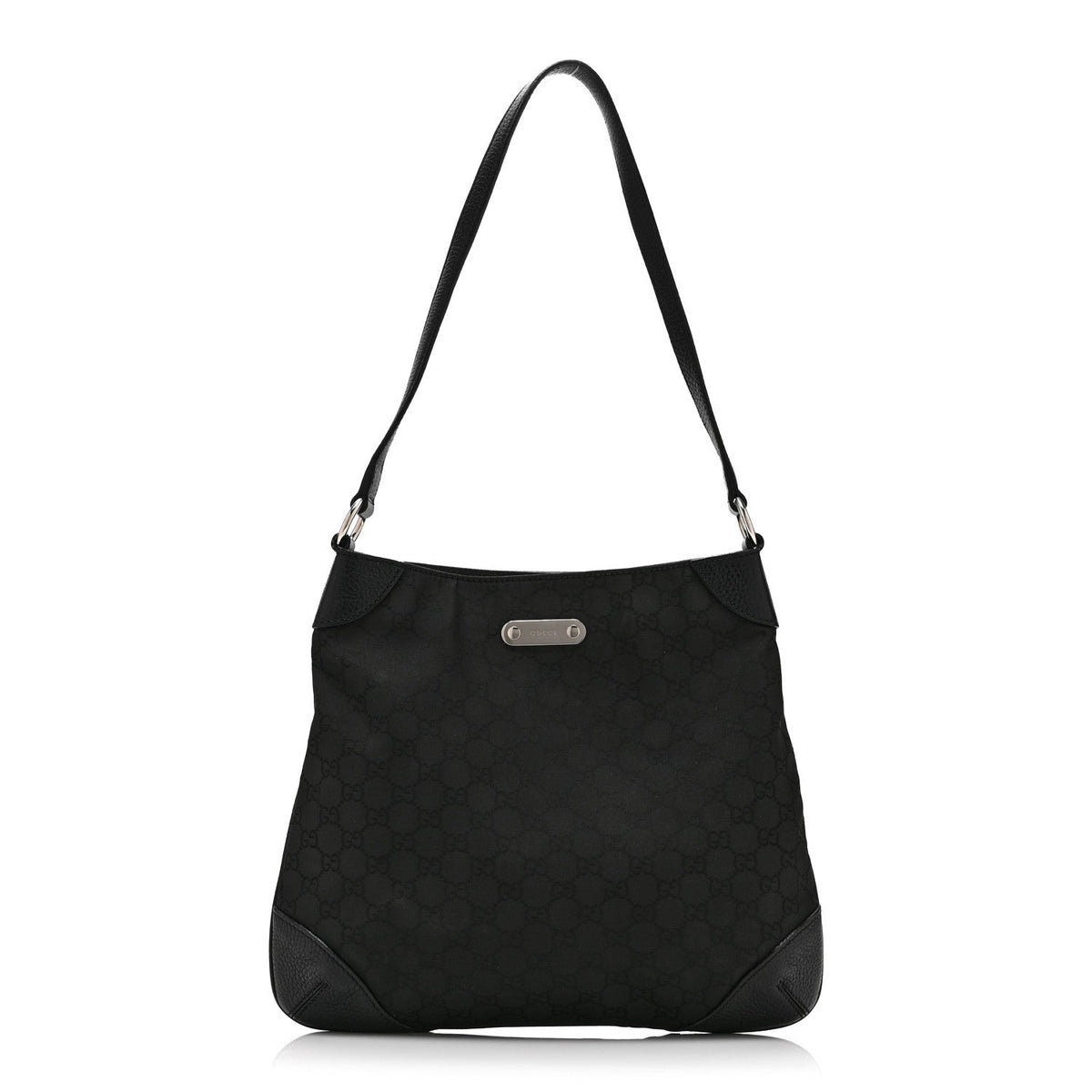Monogram Shoulder Bag Black