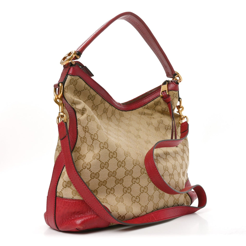 Monogram Small Miss GG Hobo Red