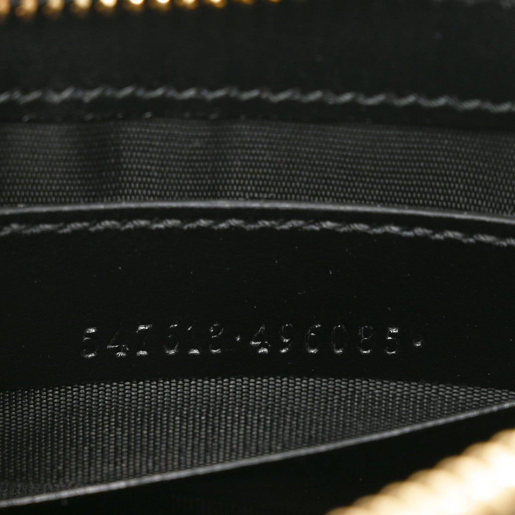 Calfskin Clutch Black