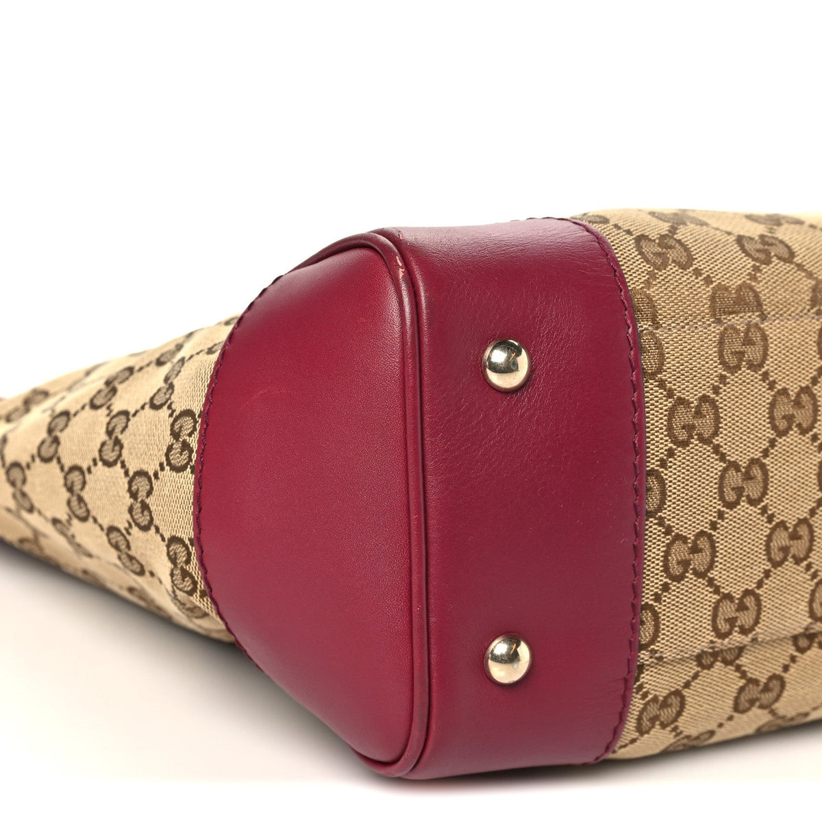 Monogram Web Medium Mayfair Tote Cherry