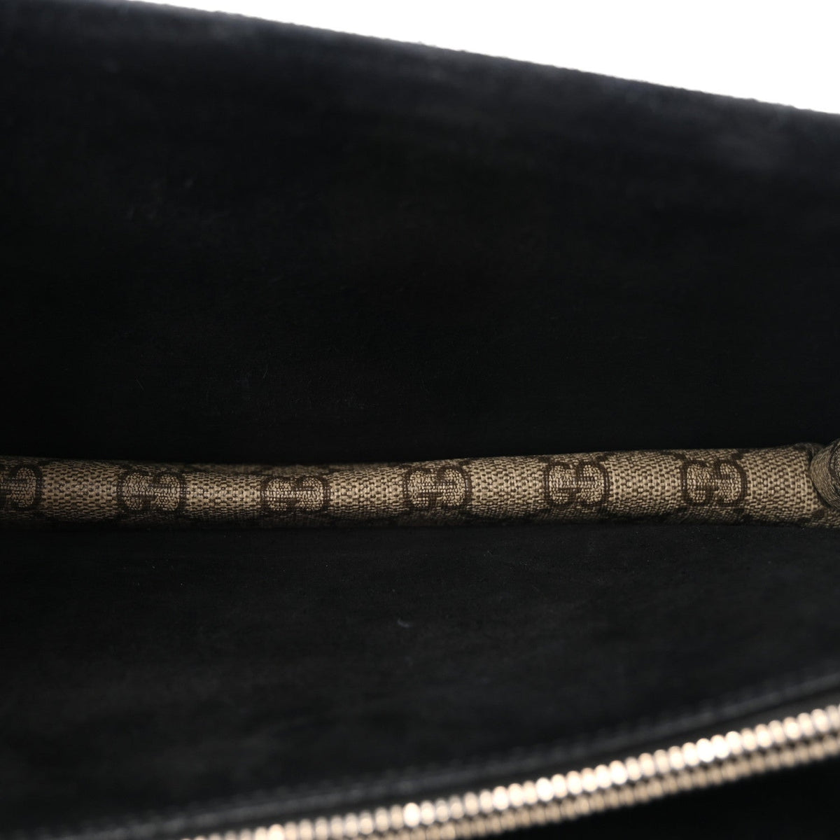 GG Supreme Monogram Small Dionysus Shoulder Bag Black