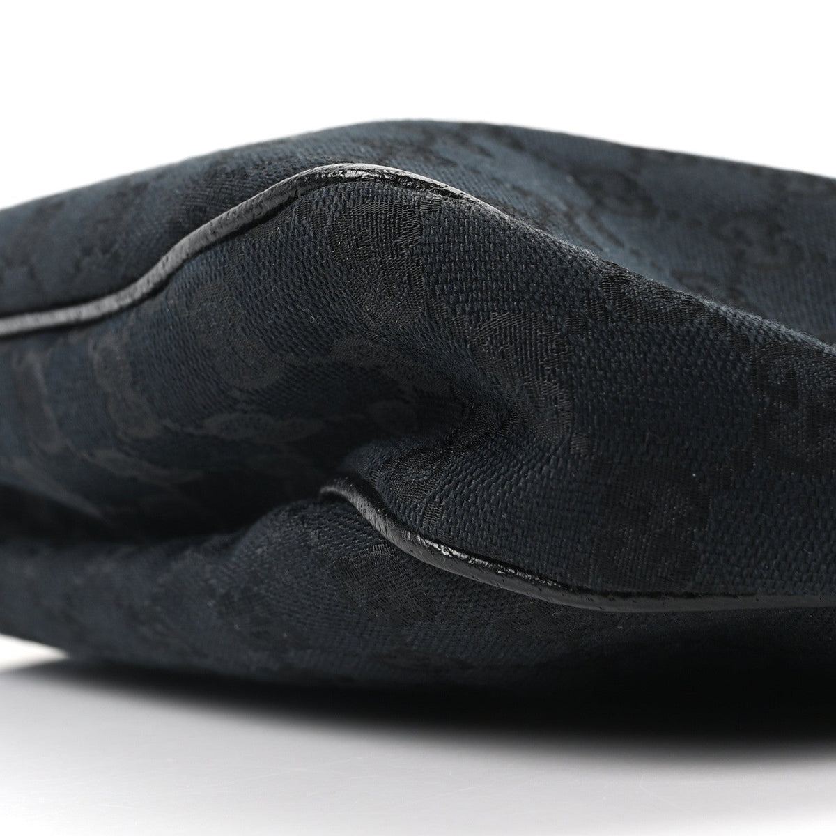 Monogram Medium Half Moon Hobo Black