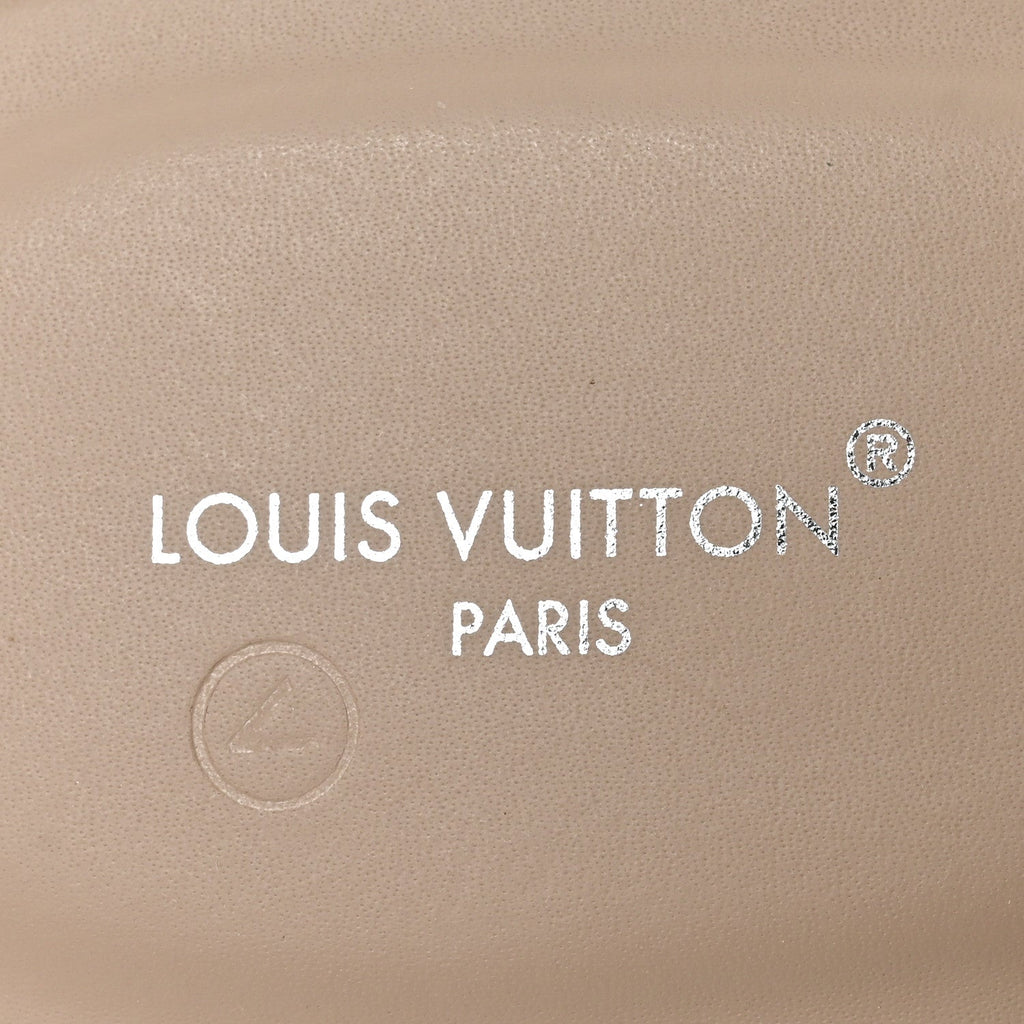 LV Mare Flat Mule Sandals 38 Pebble