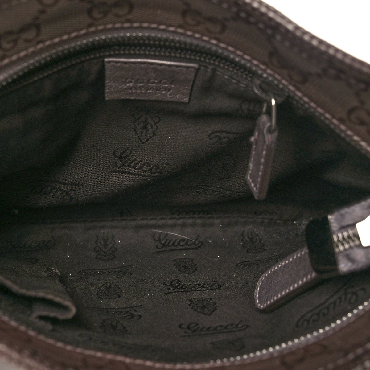 Imprime Monogram Small Flat Messenger Bag Mauve