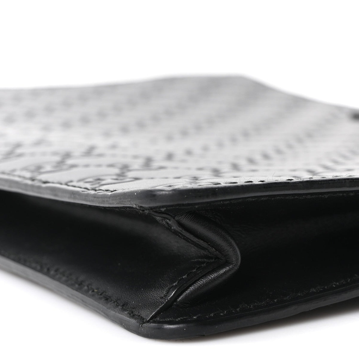 Guccissima Signature Messenger Bag Black