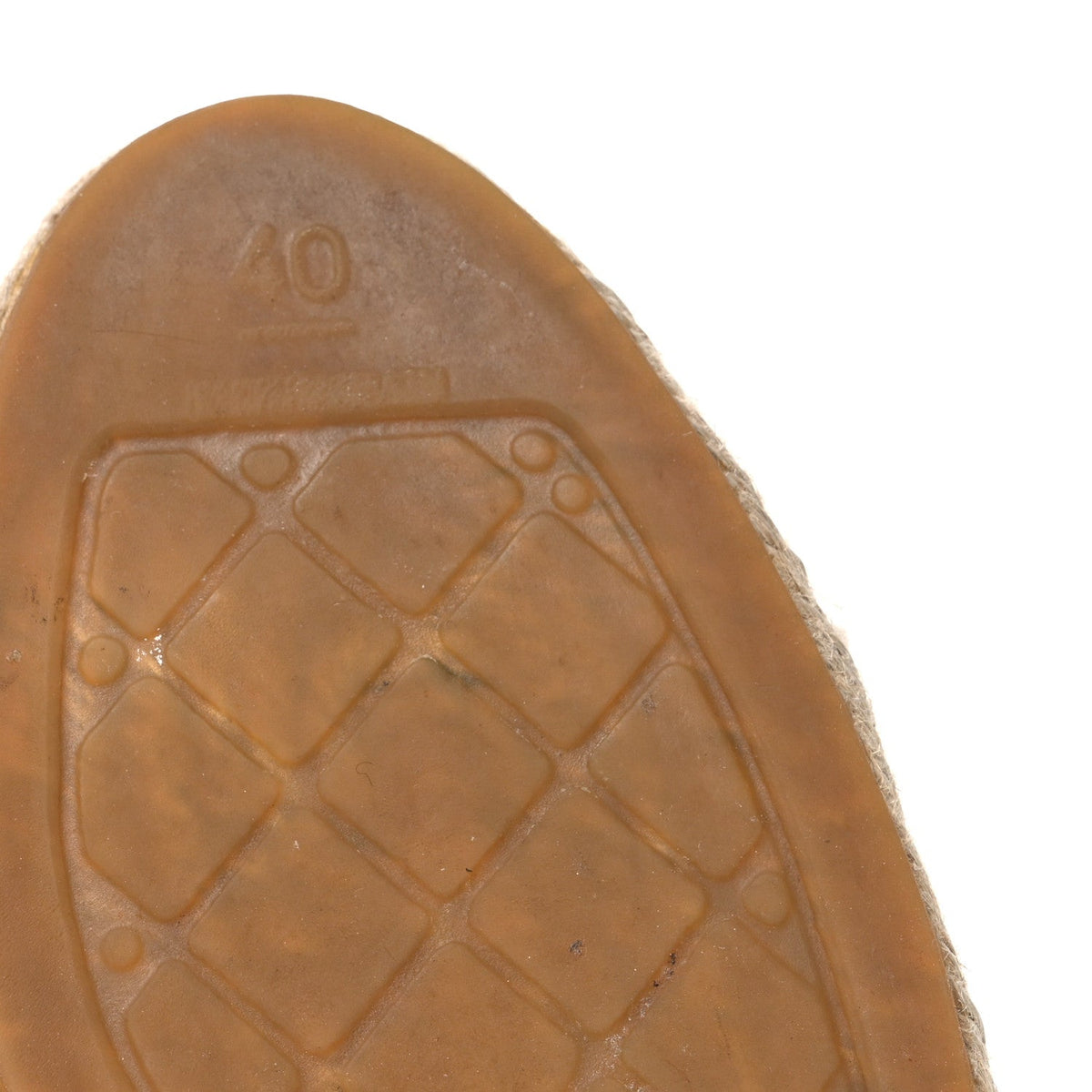Lambskin CC Espadrilles 39 Black
