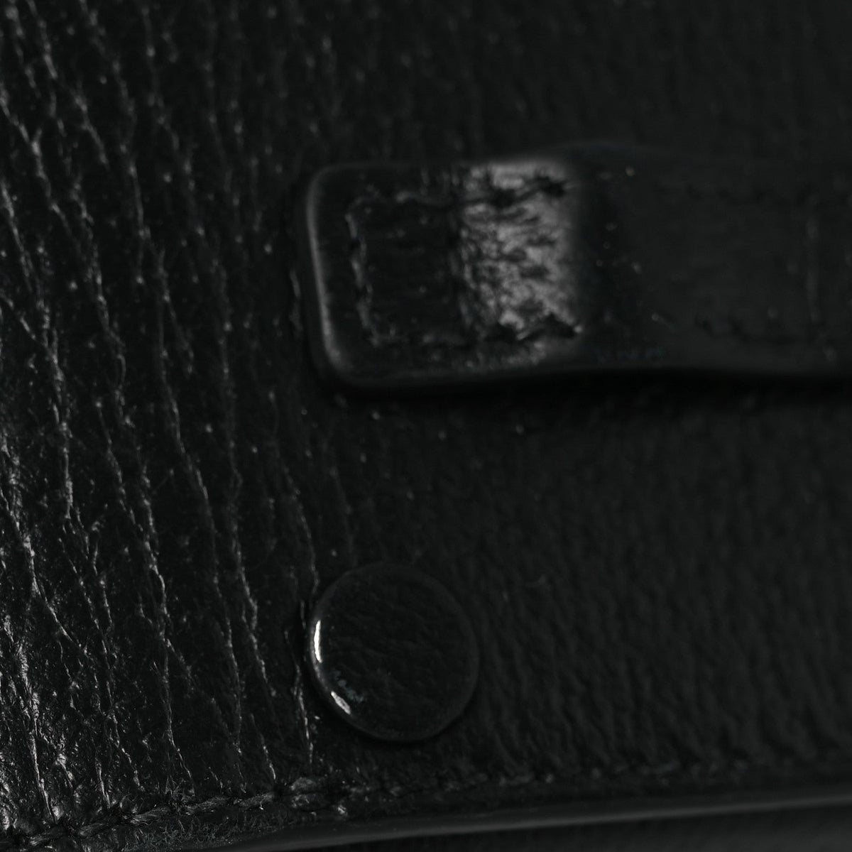 Dollar Calfskin Vertical Horsebit 1955 Crossbody Bag Black