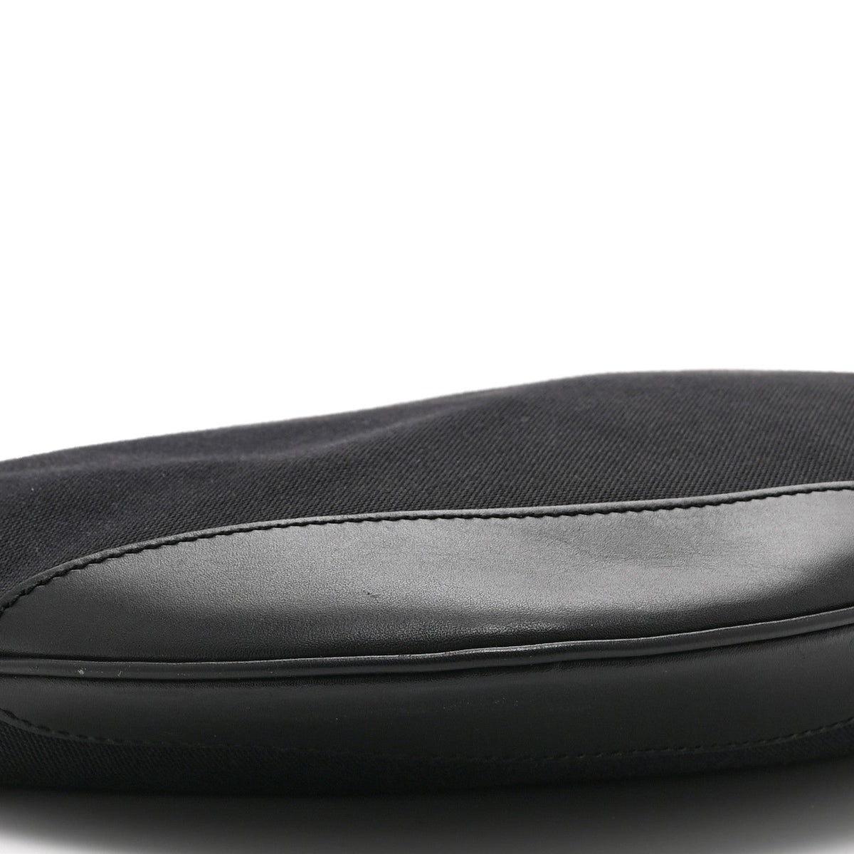 Canvas Large Half Moon Hobo Black