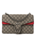 GG Supreme Monogram Small Dionysus Shoulder Bag Red