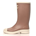 Caoutchouk CC High Boots 40 Beige White