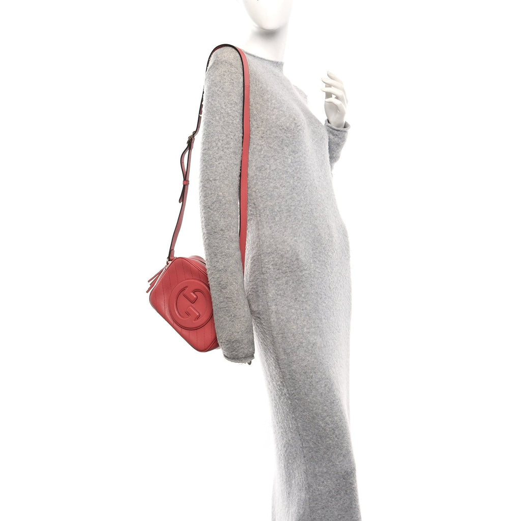Sakai Be Green Calfskin Diagonal Stitched Small Blondie Shoulder Bag Gorgeus Grace