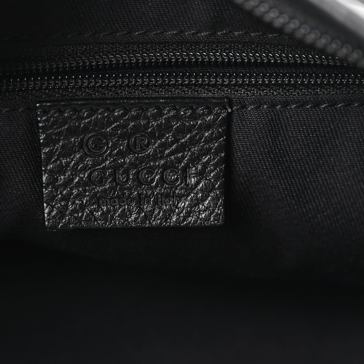 Nylon Monogram Abbey Messenger Bag Black