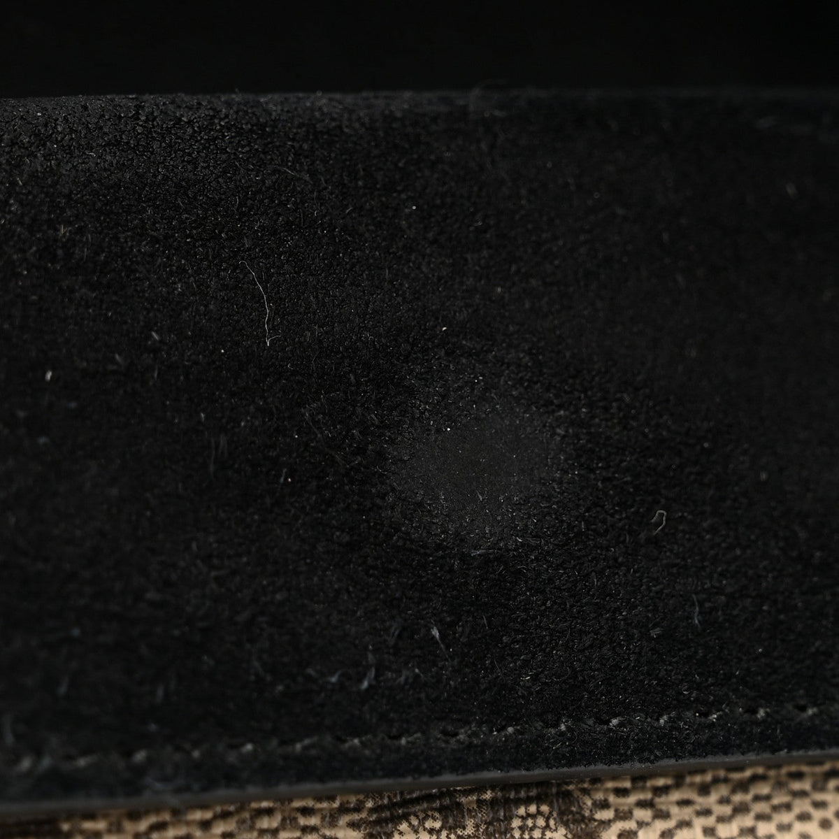GG Supreme Monogram Super Mini Dionysus Shoulder Bag Black