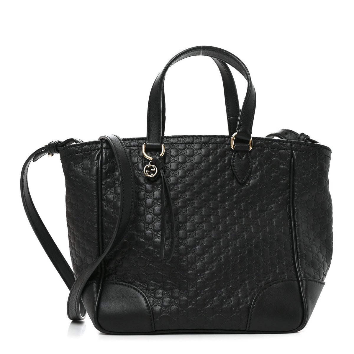 Microguccissima Small Bree Tote Black
