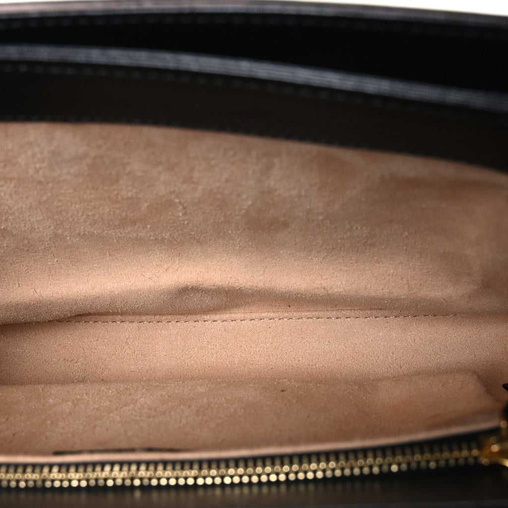 Azalea Calfskin Horsebit 1955 Shoulder Bag Black Black