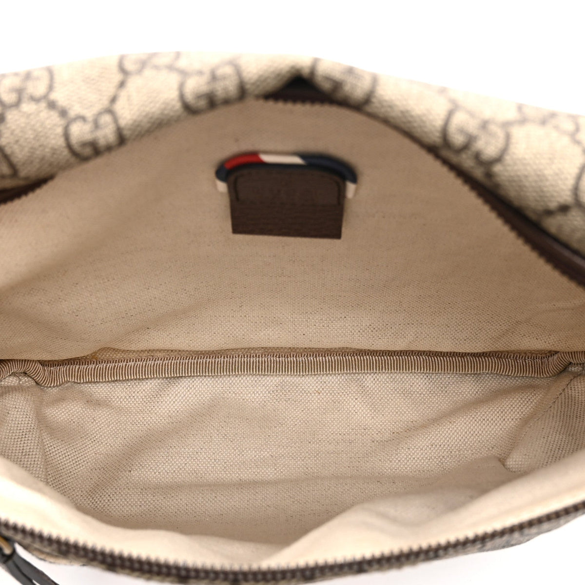 GG Supreme Monogram Courrier Belt Bag Beige New Acero