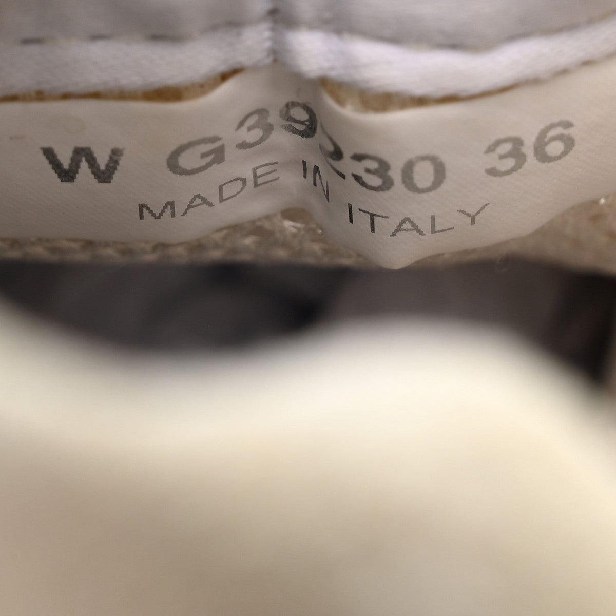 Nylon Suede Calfskin Printed CC Sneakers 37 White