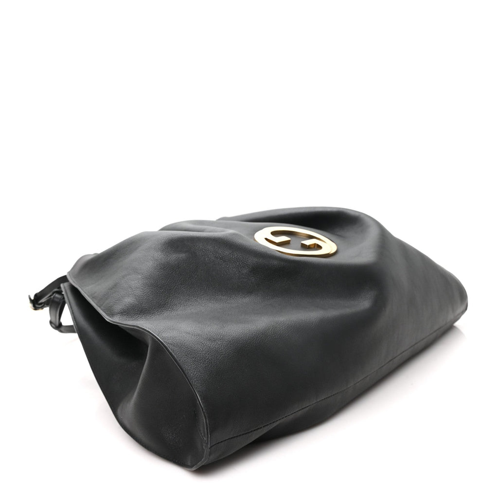 Calfskin Large Blondie Tote  Black