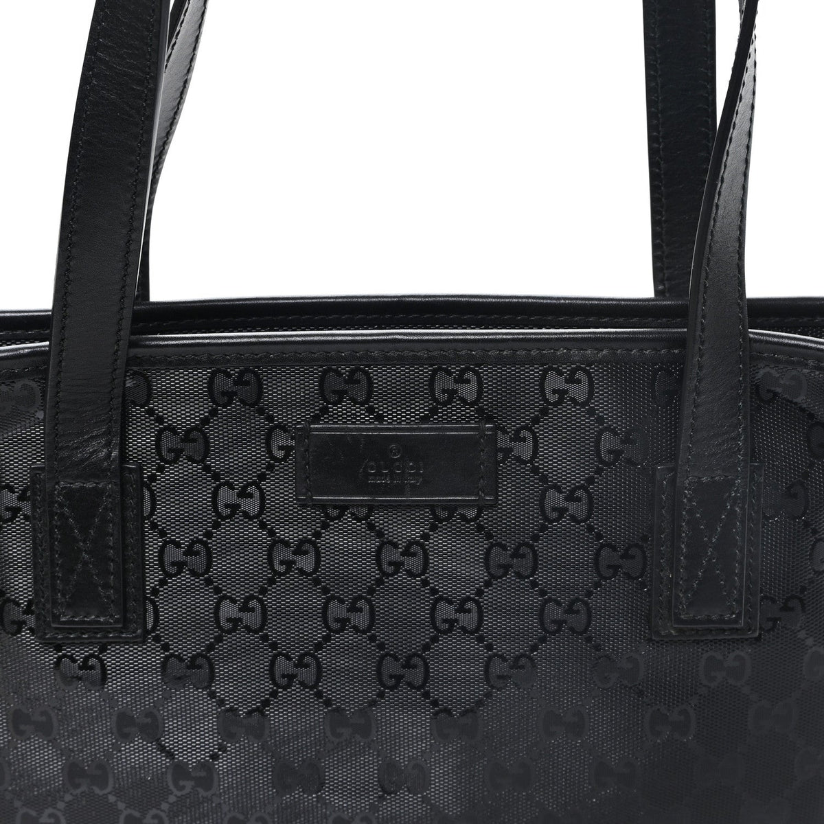 Imprime Monogram Small Joy Tote Black