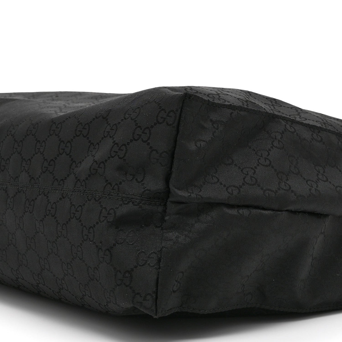 Nylon Monogram Vertical Tote Black