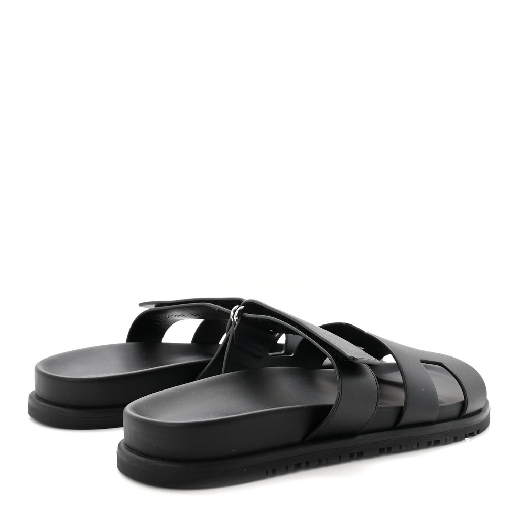 Calfskin Womens Chypre Sandals 39 Black