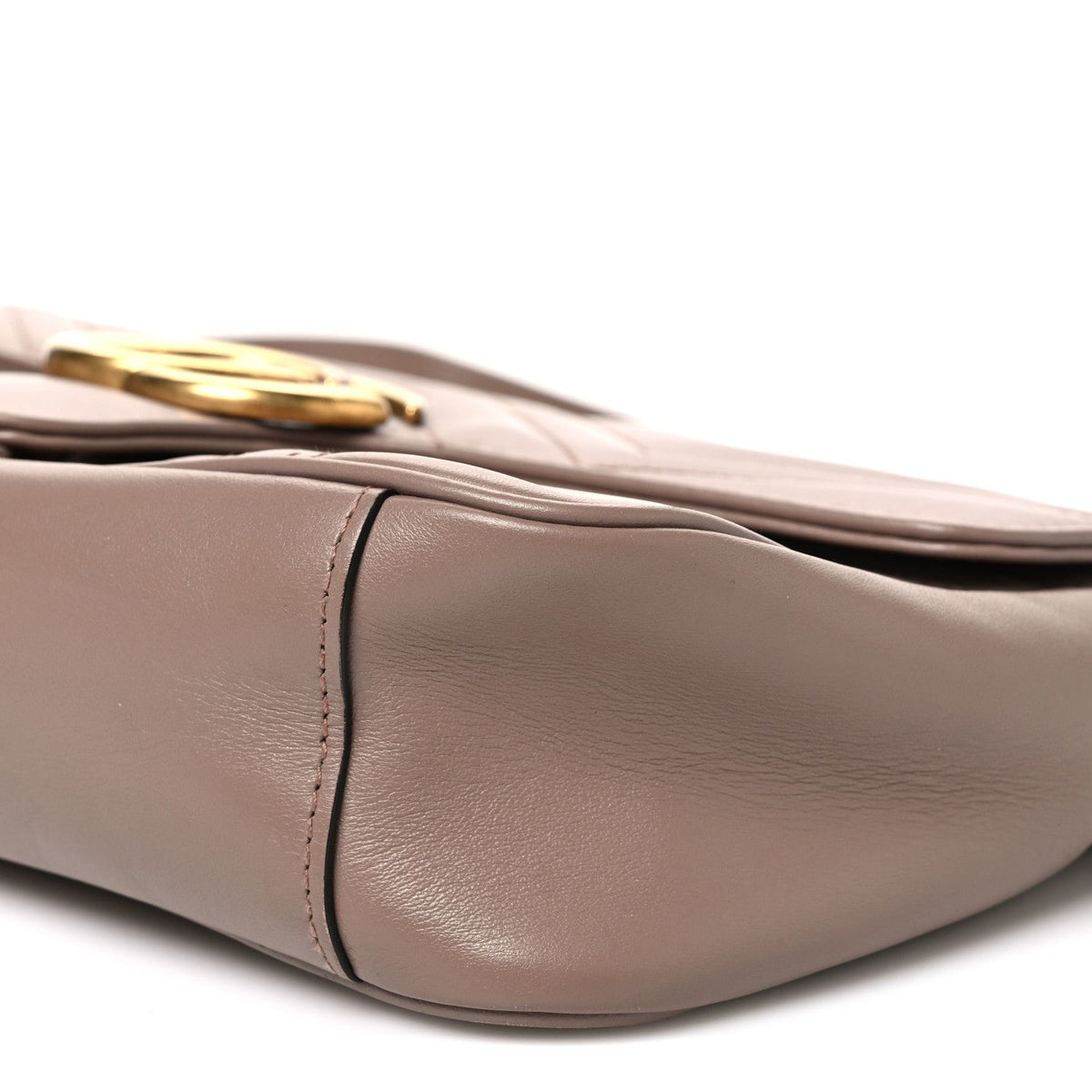 Calfskin Matelasse Small GG Marmont Shoulder Bag Porcelain Rose
