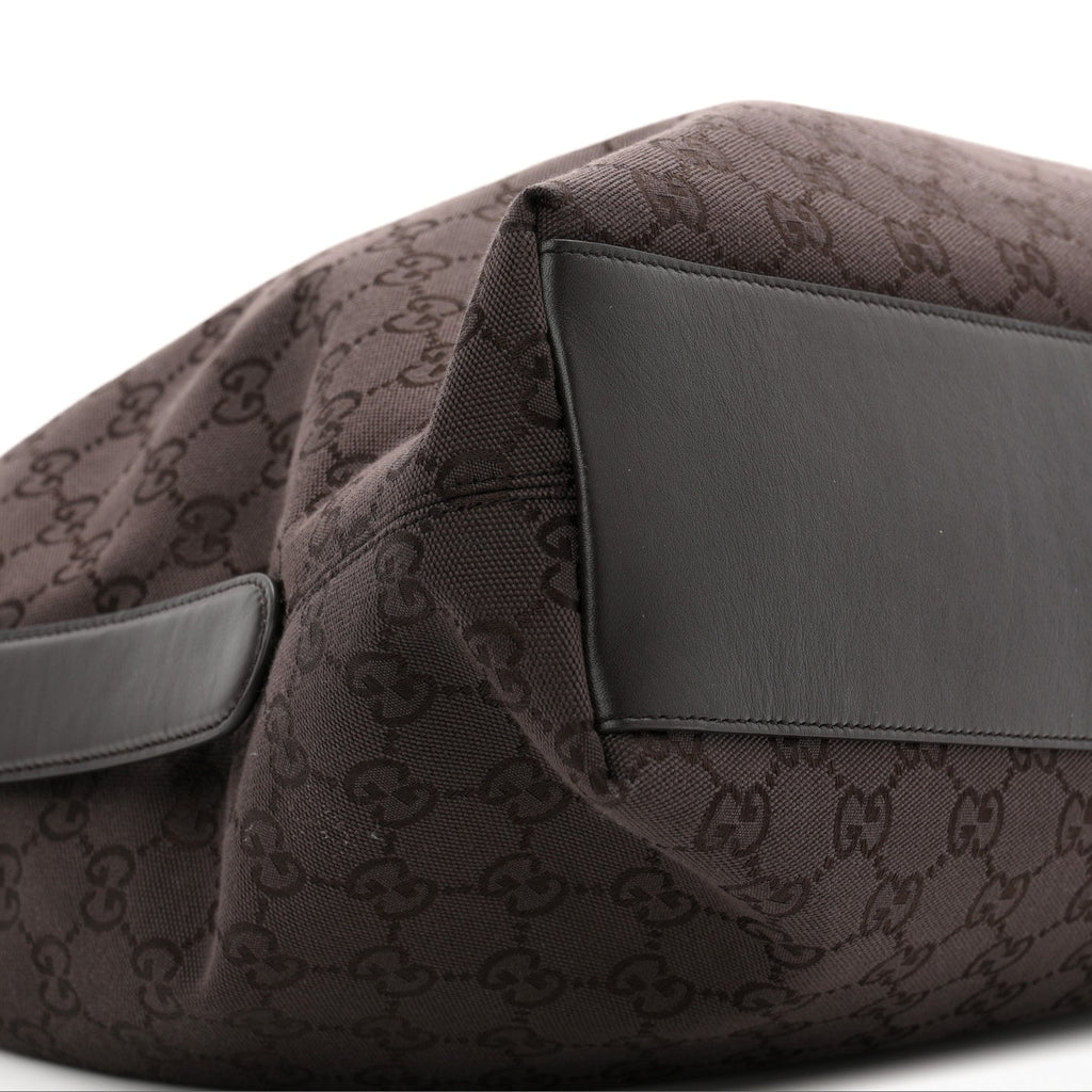 Monogram Large Beatrix Tote Dark Brown
