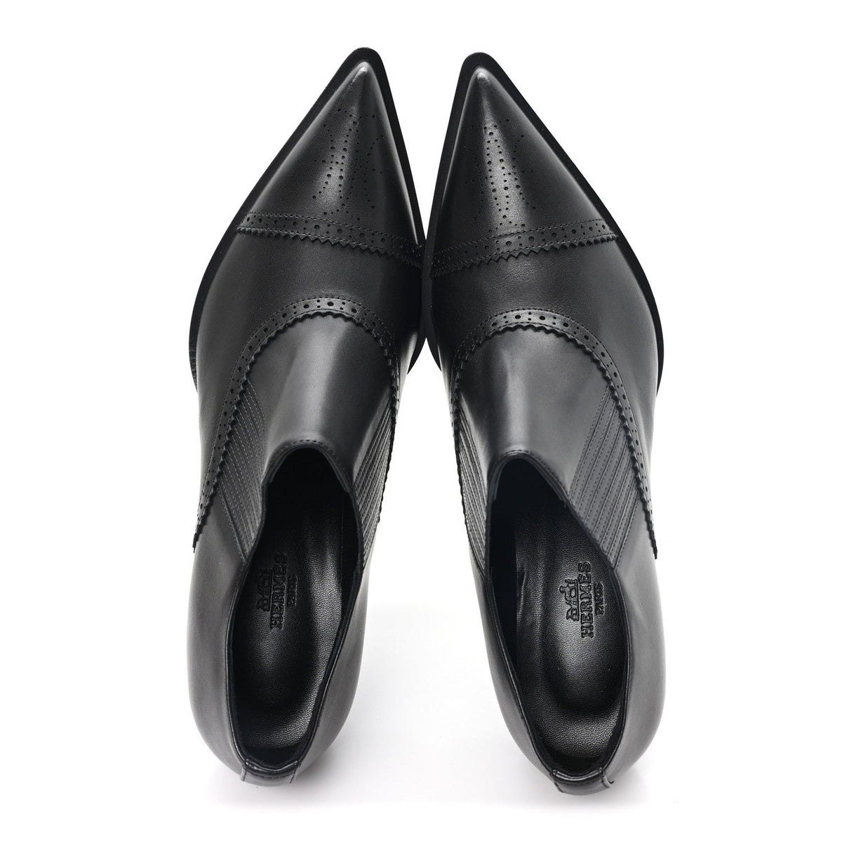 Calfskin Luna Pumps 41 Black