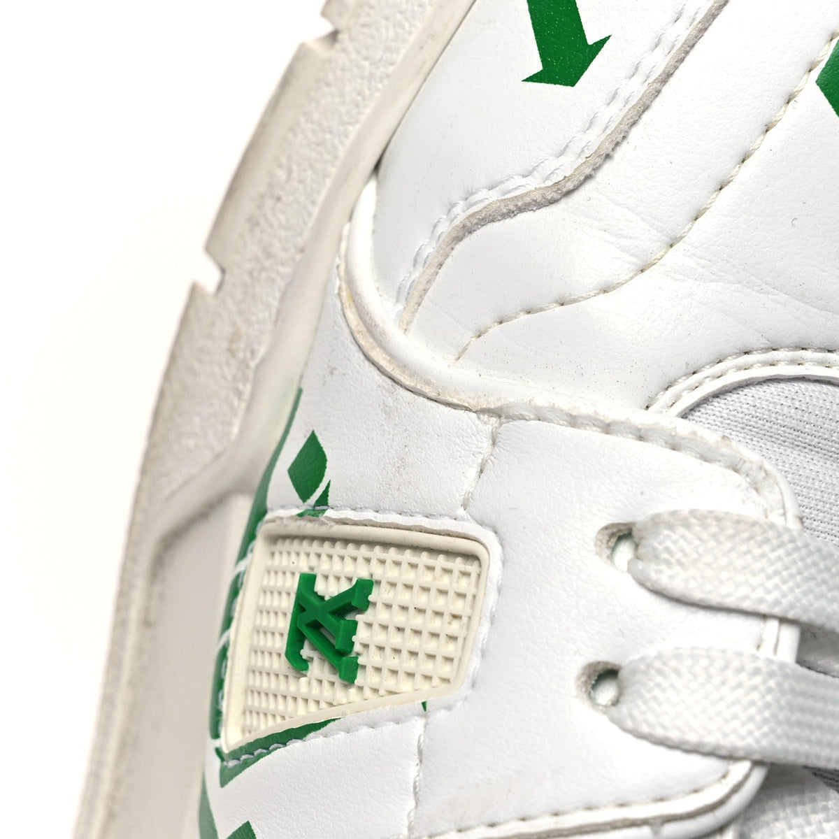 Mens LV Trainer Sneakers 10.5 Green
