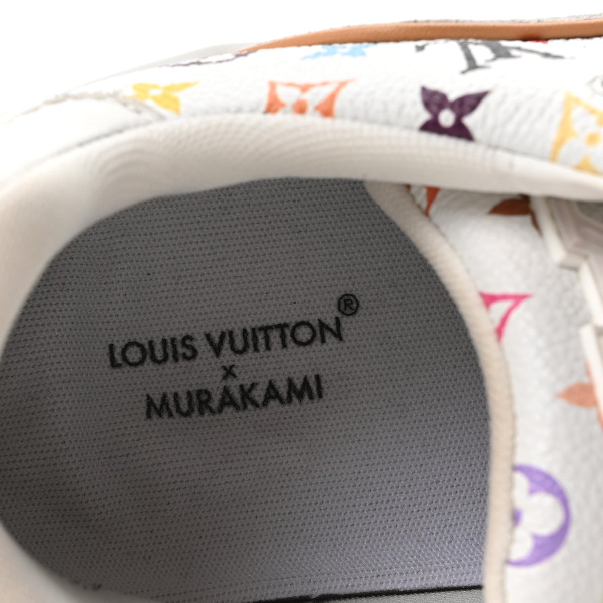 LV X TM Calfskin Monogram Multicolor Womens LV Trainer Sneakers 39 White