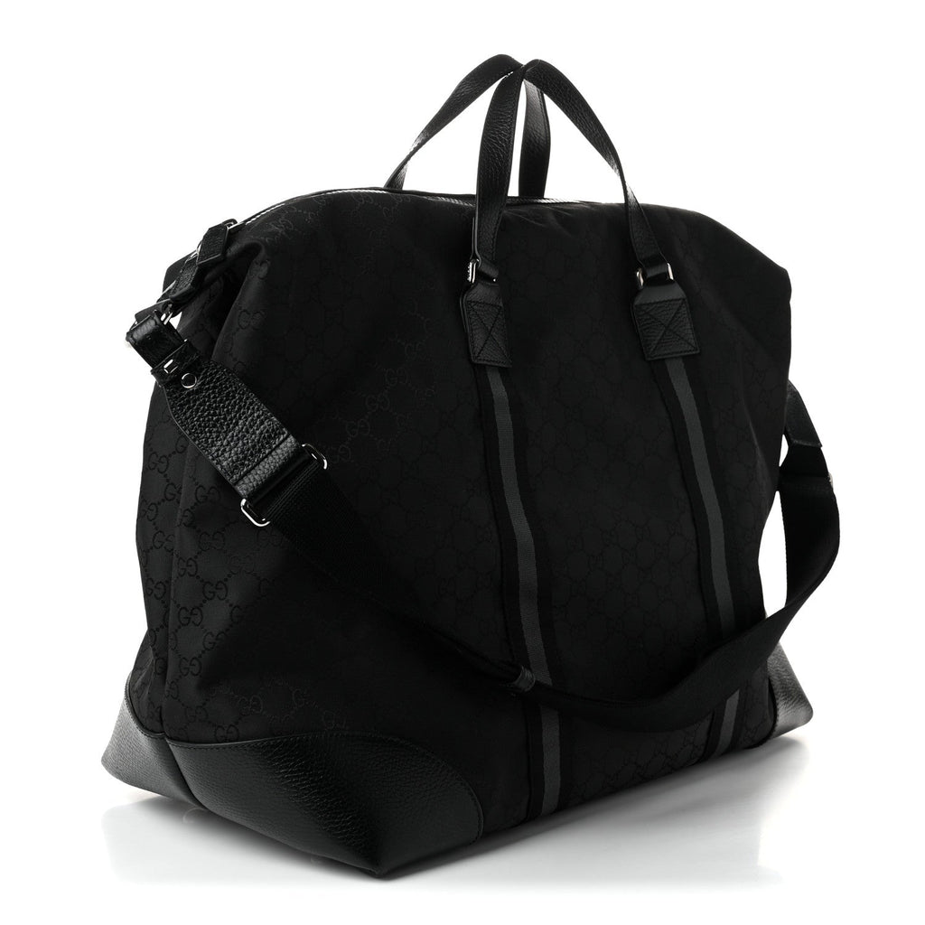 Nylon Monogram XL Duffle Bag Black
