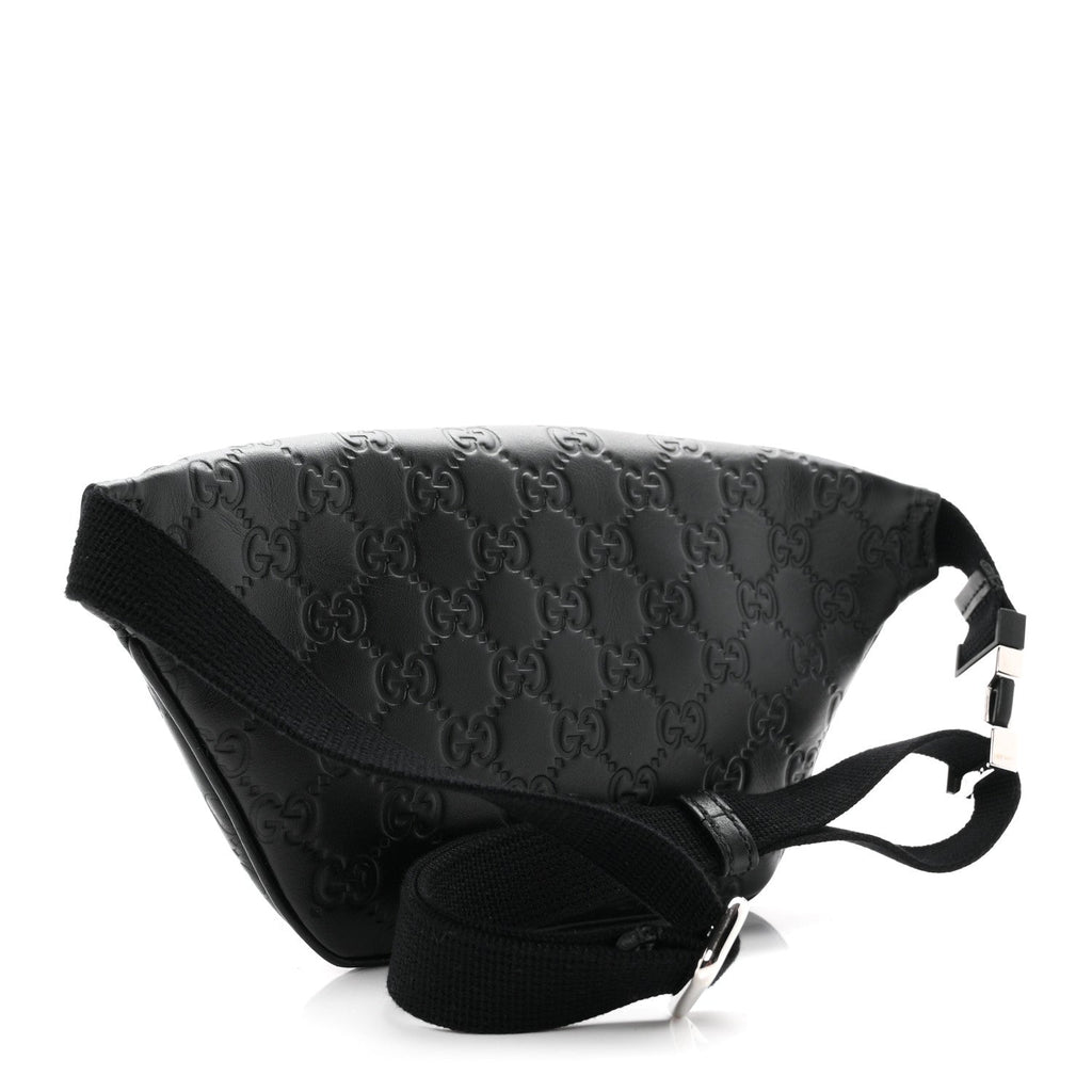 Guccissima Belt Bag Black Black