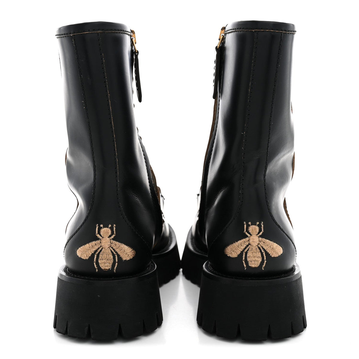Cordovan Lux Womens Harald Horsebit 25mm Platform Boots 36.5 Black
