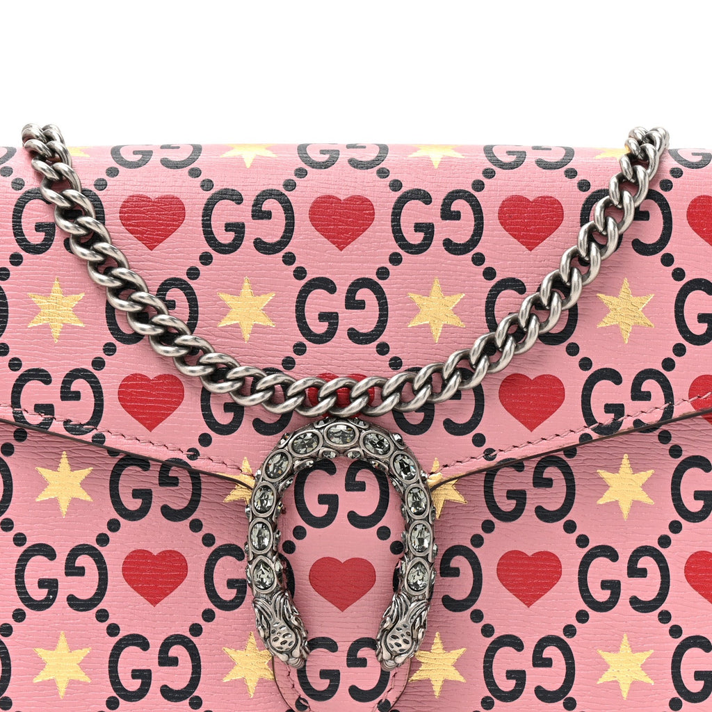 Calfskin Valentine's Day Exclusive Mini Dionysus Chain Wallet
