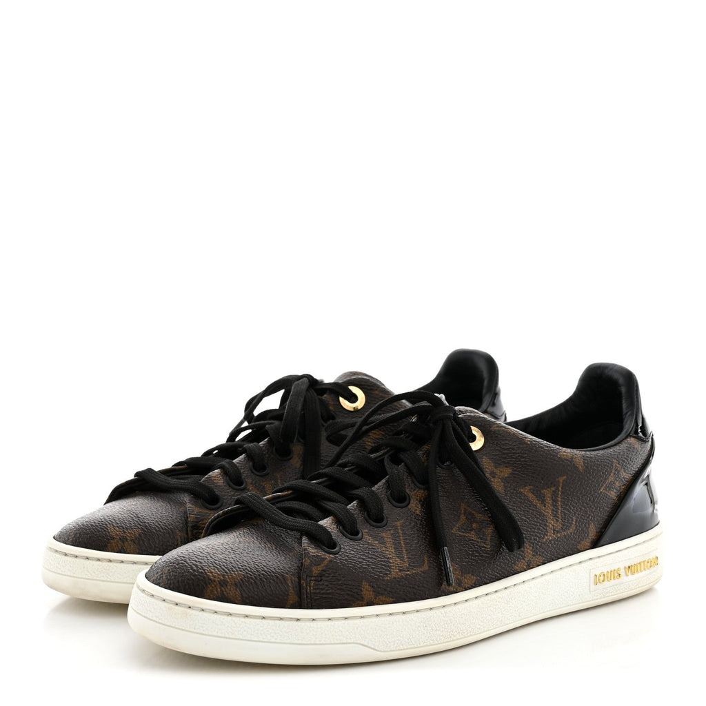 Patent Monogram Frontrow Sneakers 37