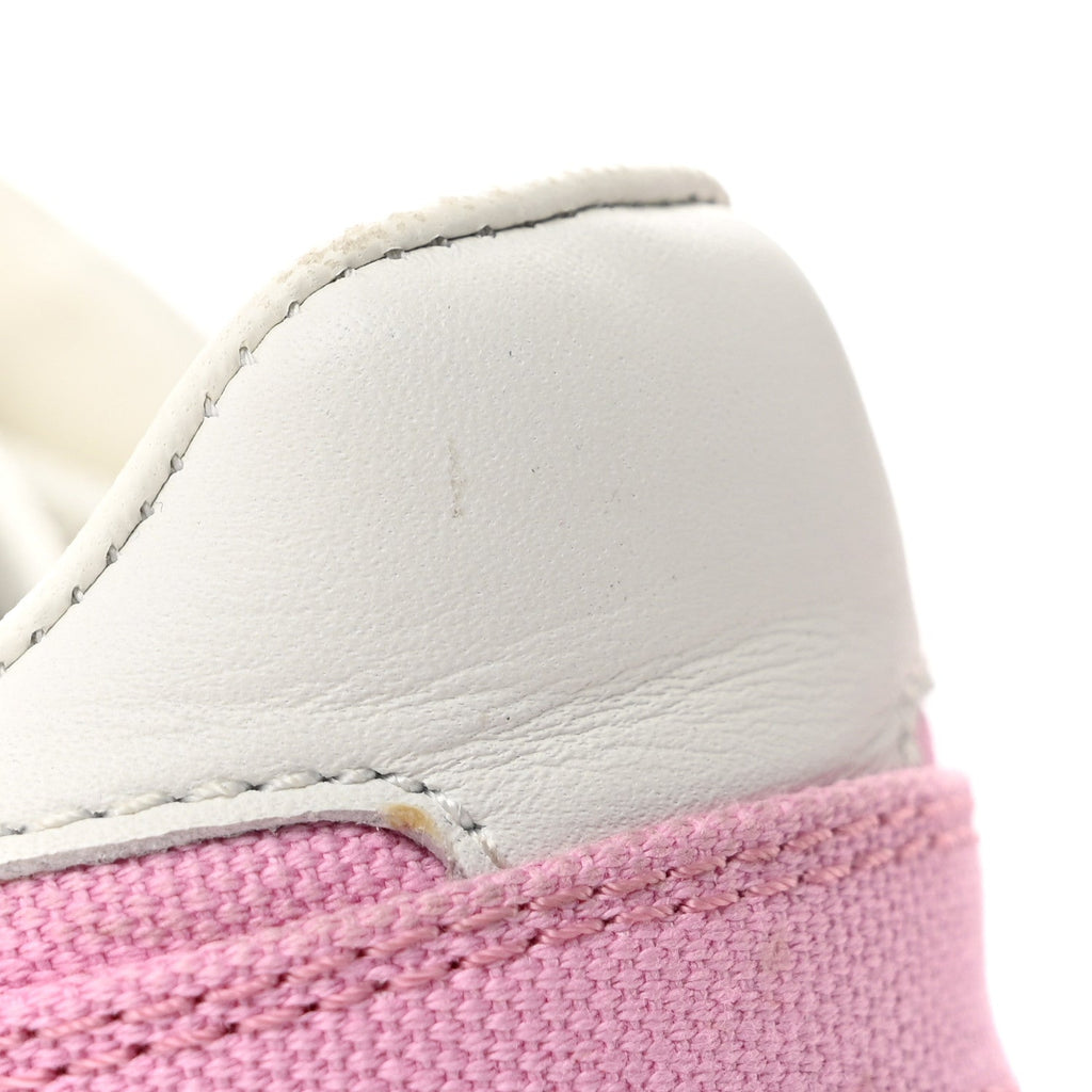 Cotton Sneakers 37.5 Pink White