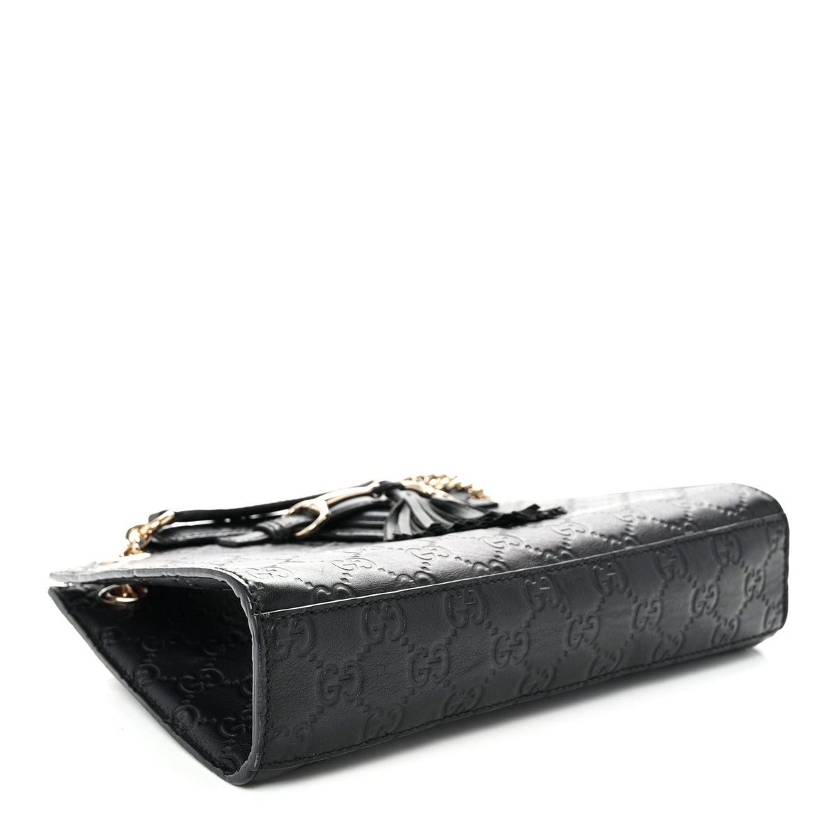 Guccissima Small Emily Shoulder Bag Black