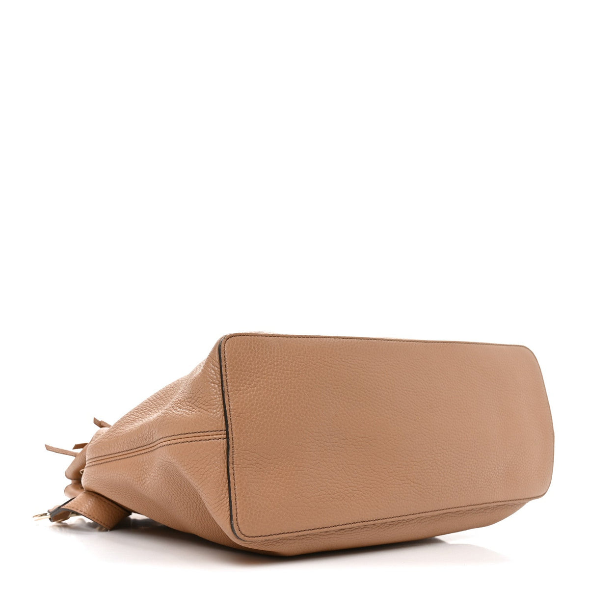 Pebbled Calfskin Large Soho Hobo Camelia