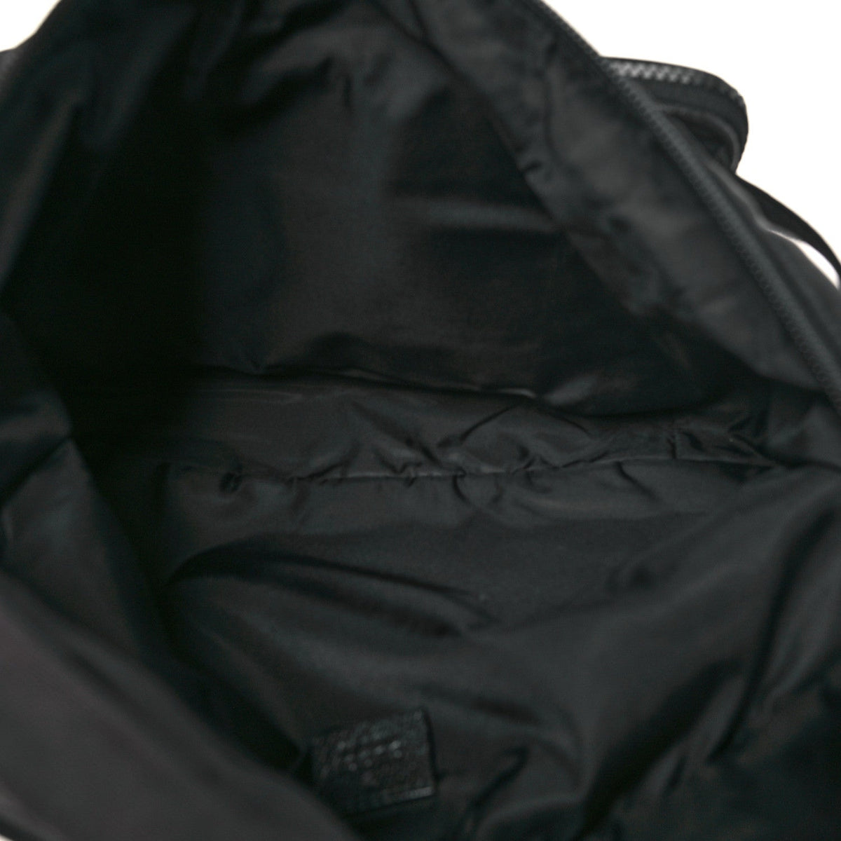 Nylon Retro Patch Convertible Belt Bag Black