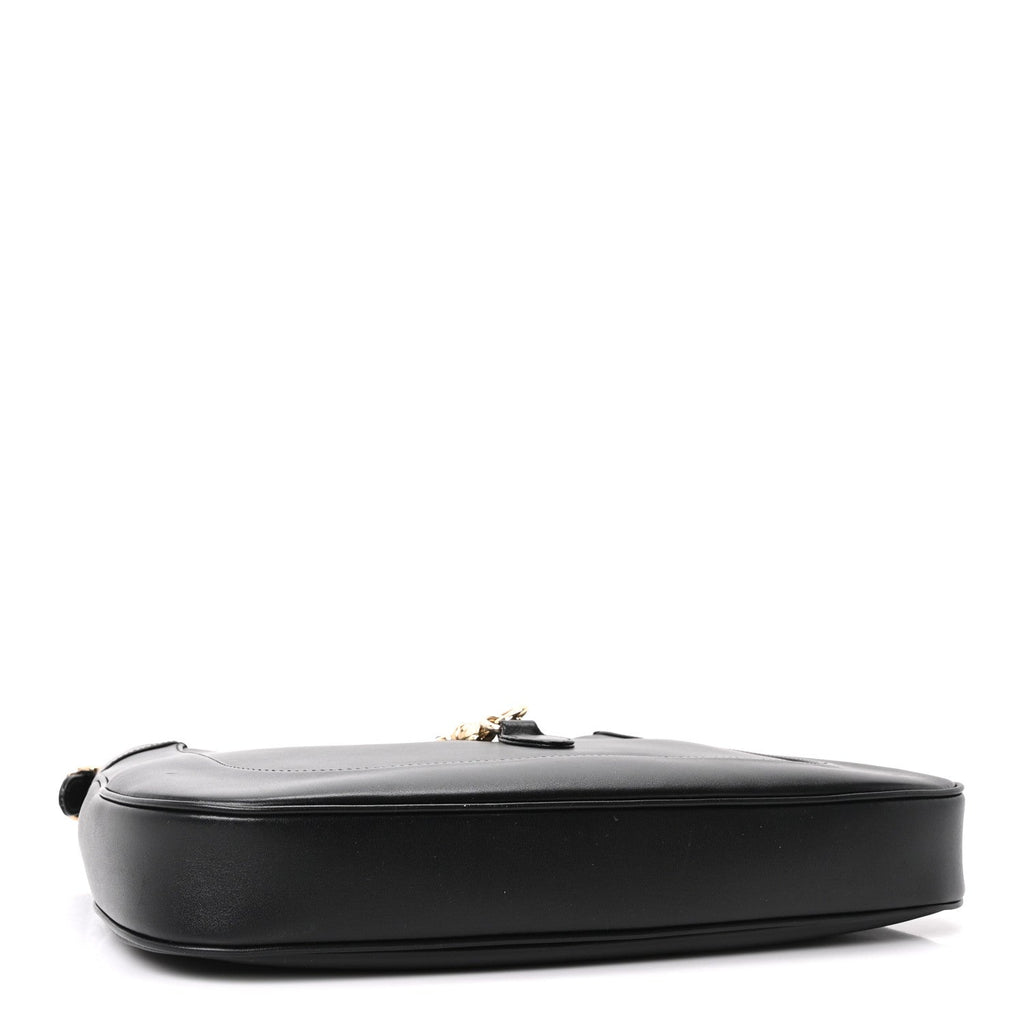 Boarded Dyana Lux Calfskin Medium Jackie 1961 Hobo Black