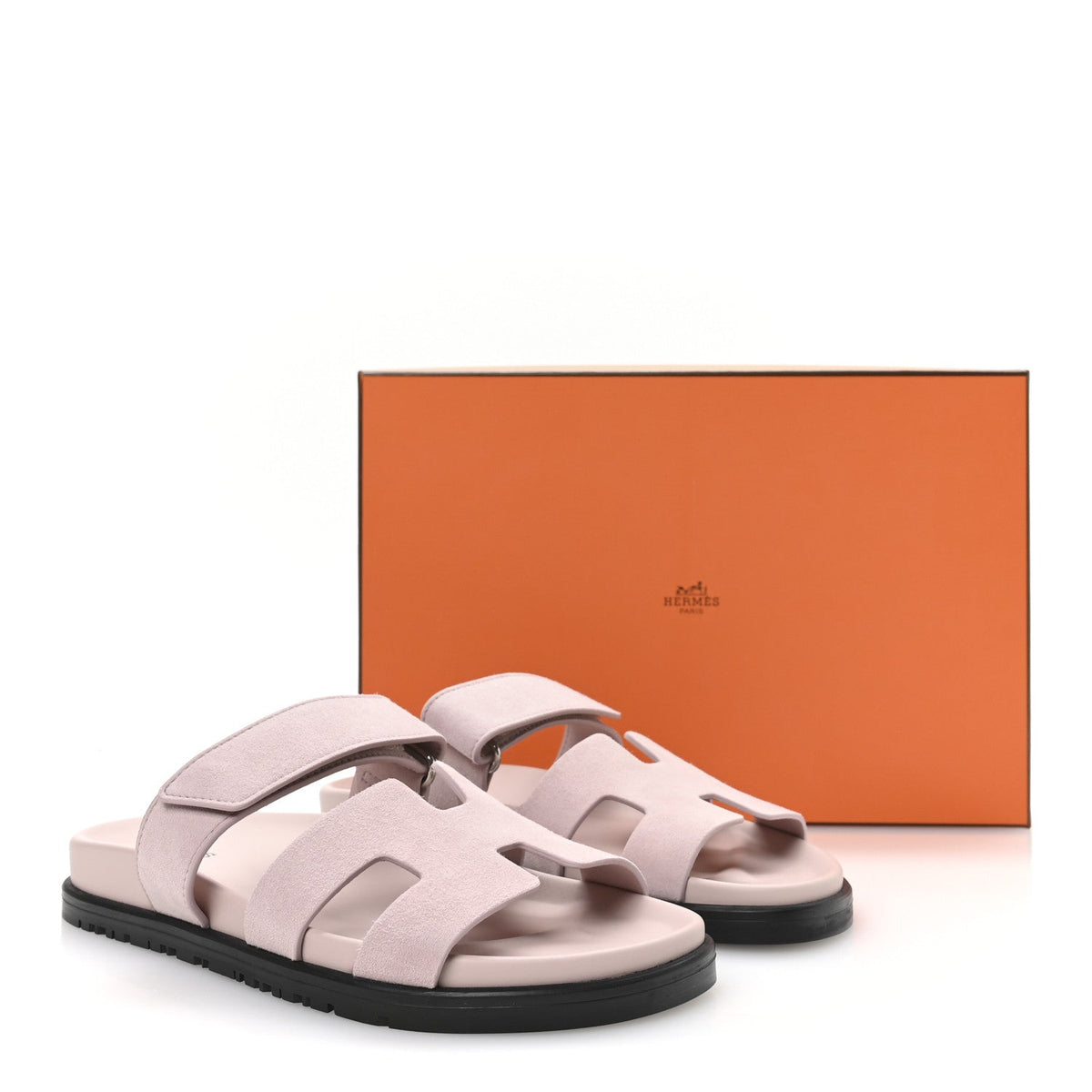 Suede Goatskin Womens Chypre Sandals 36 Rose Porcelaine