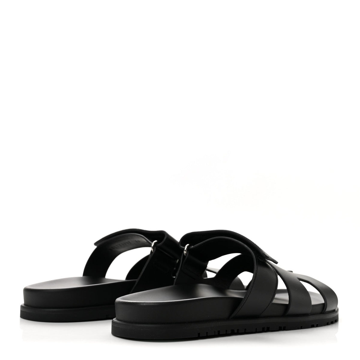 Calfskin Womens Chypre Sandals 40 Black