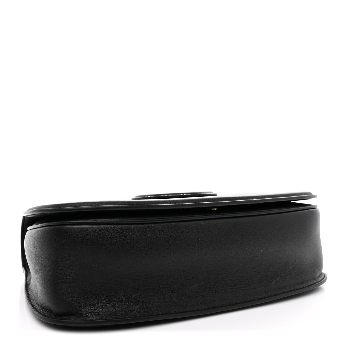 Calfskin Large Blondie Top Handle Bag Black