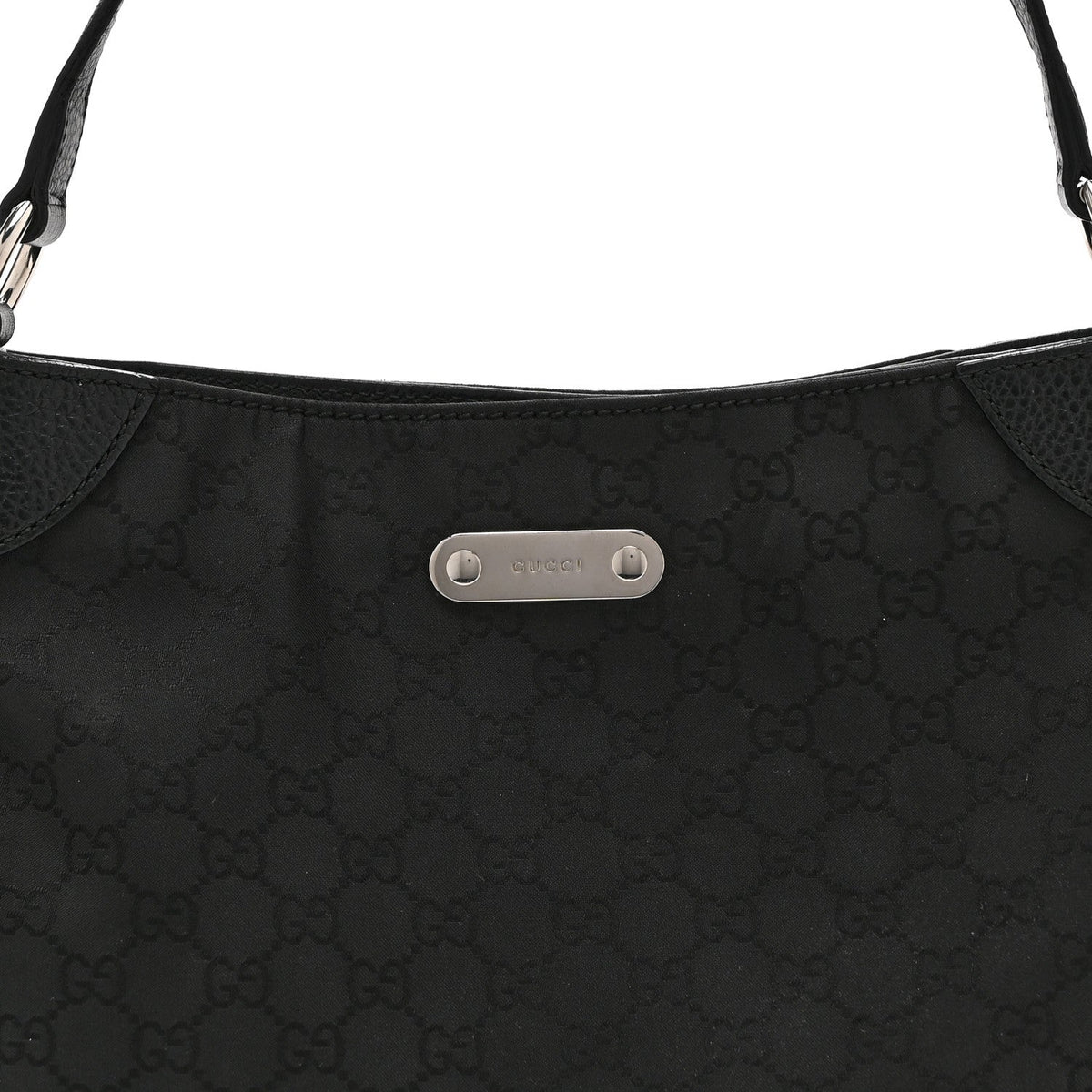 Monogram Shoulder Bag Black