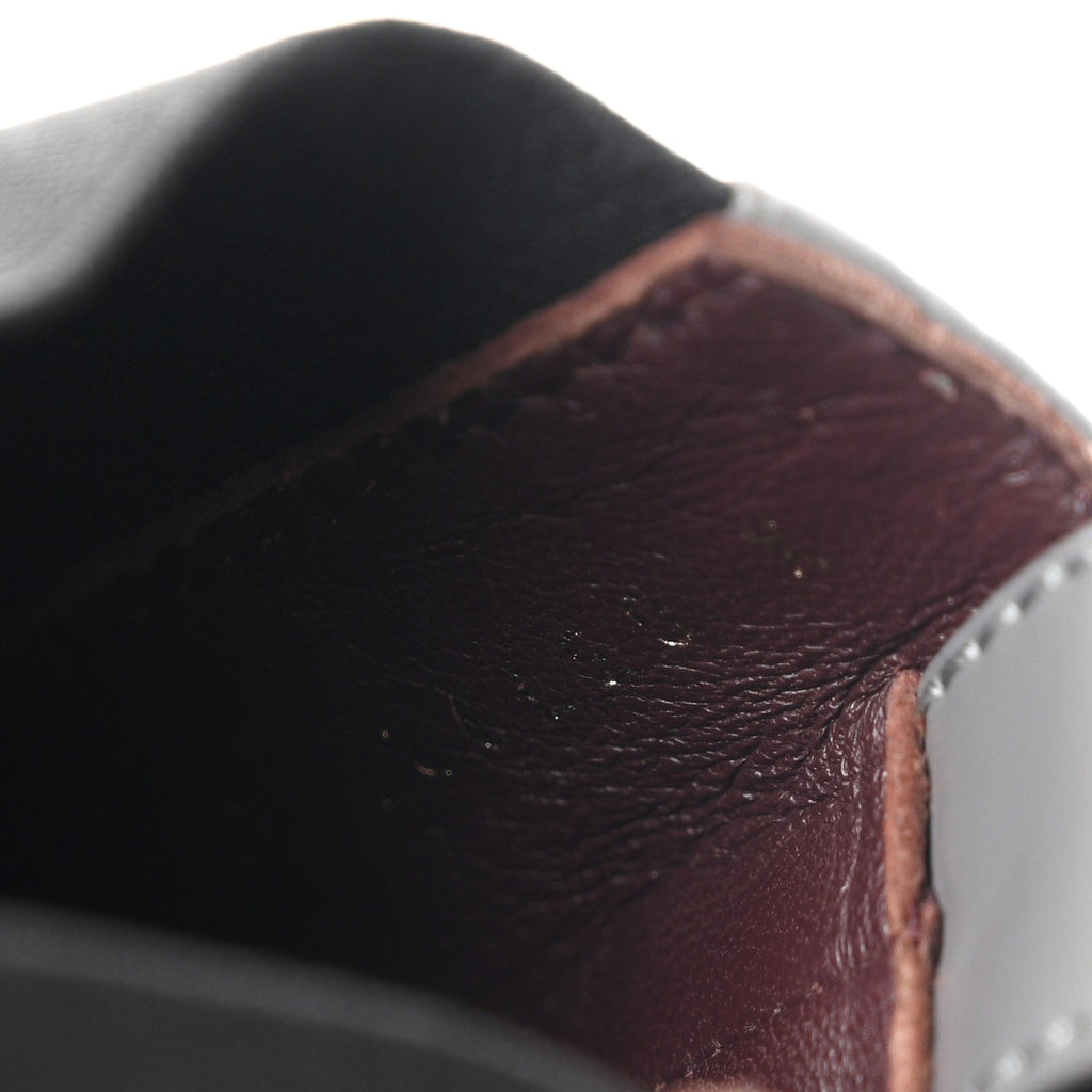 Calfskin Cap Toe CC Ankle Boots 38.5 Grey Black