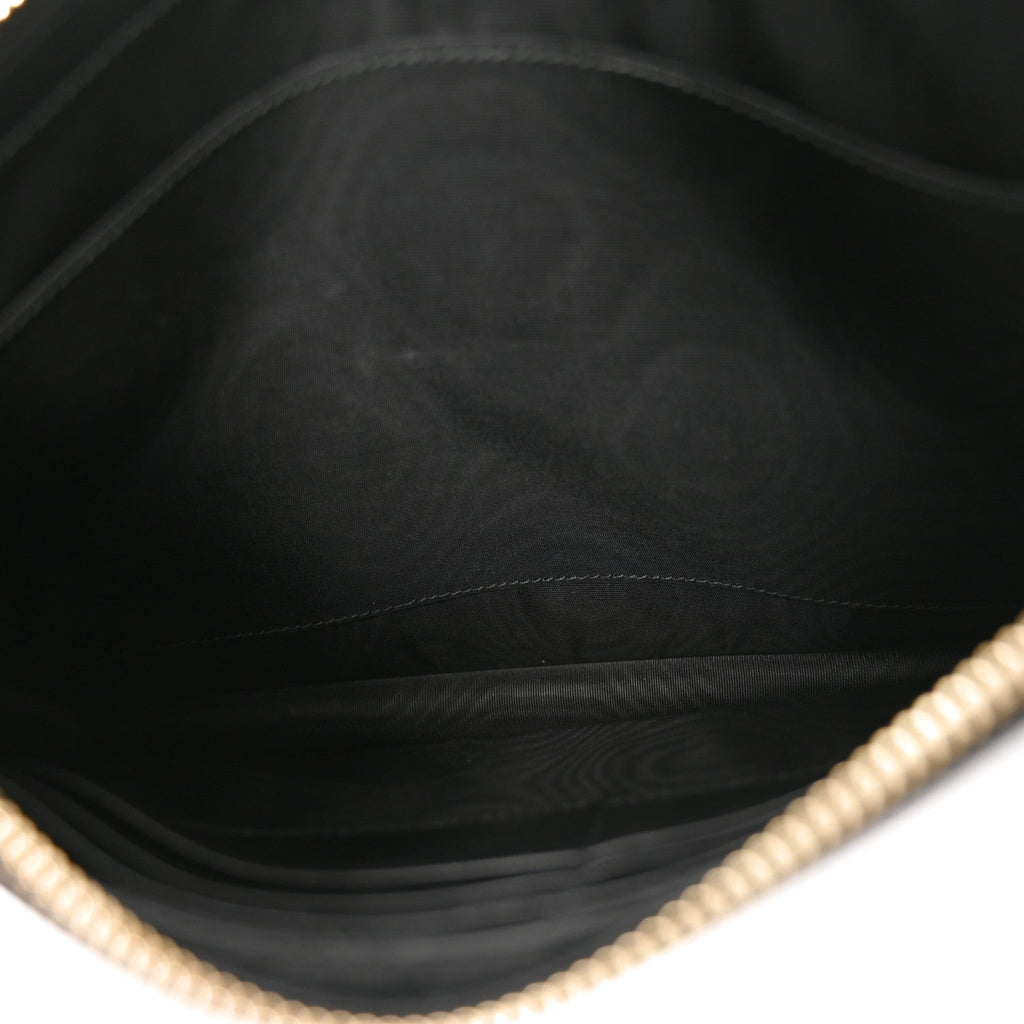 Calfskin Clutch Black