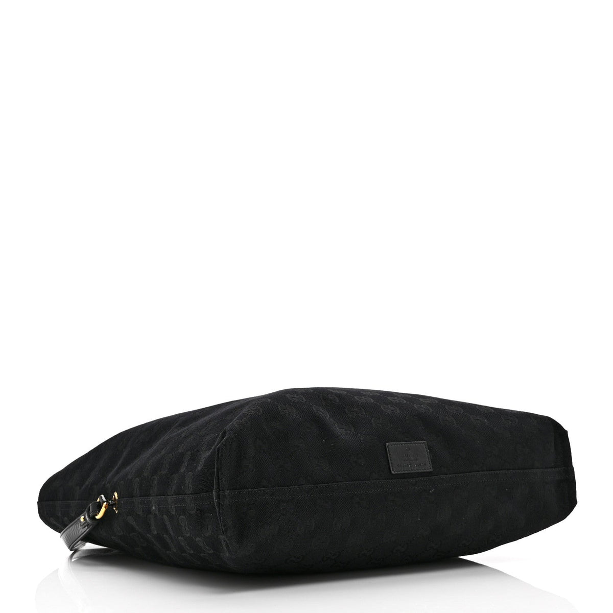 GG Monogram Bamboo Reversible Tote Black