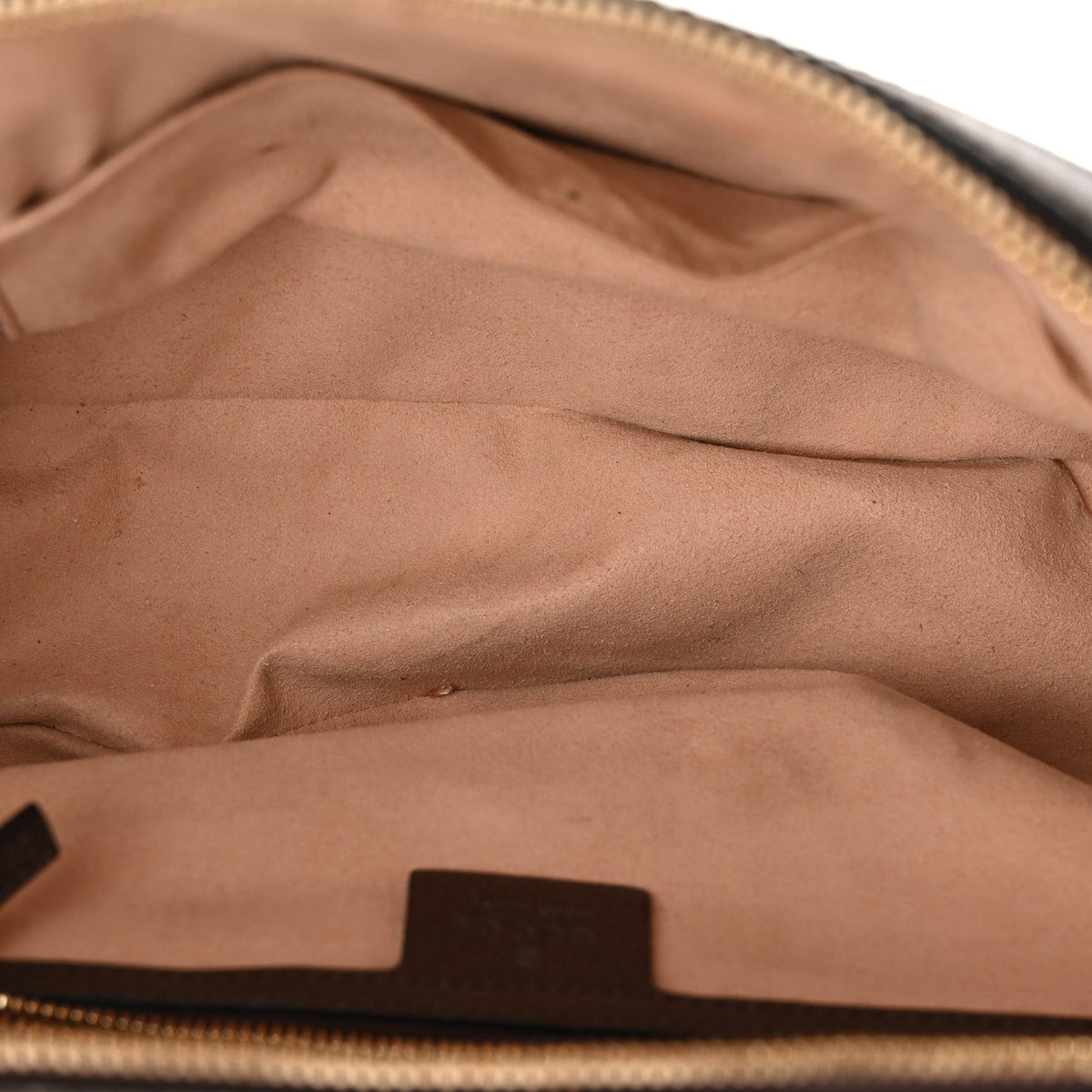 GG Supreme Monogram Web Small Ophidia Top Handle Shoulder Bag Brown
