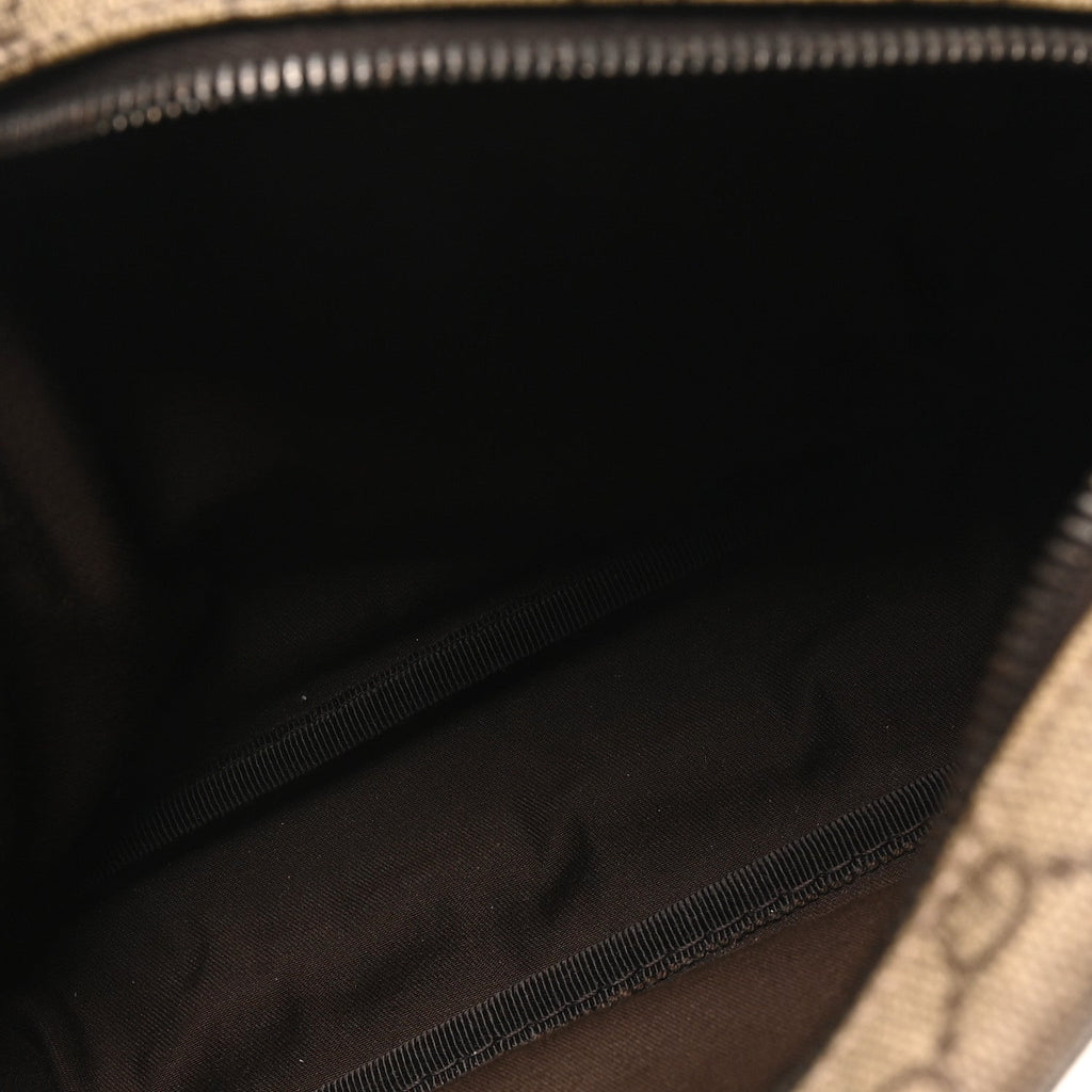 GG Plus Monogram Shoulder Bag Dark Brown
